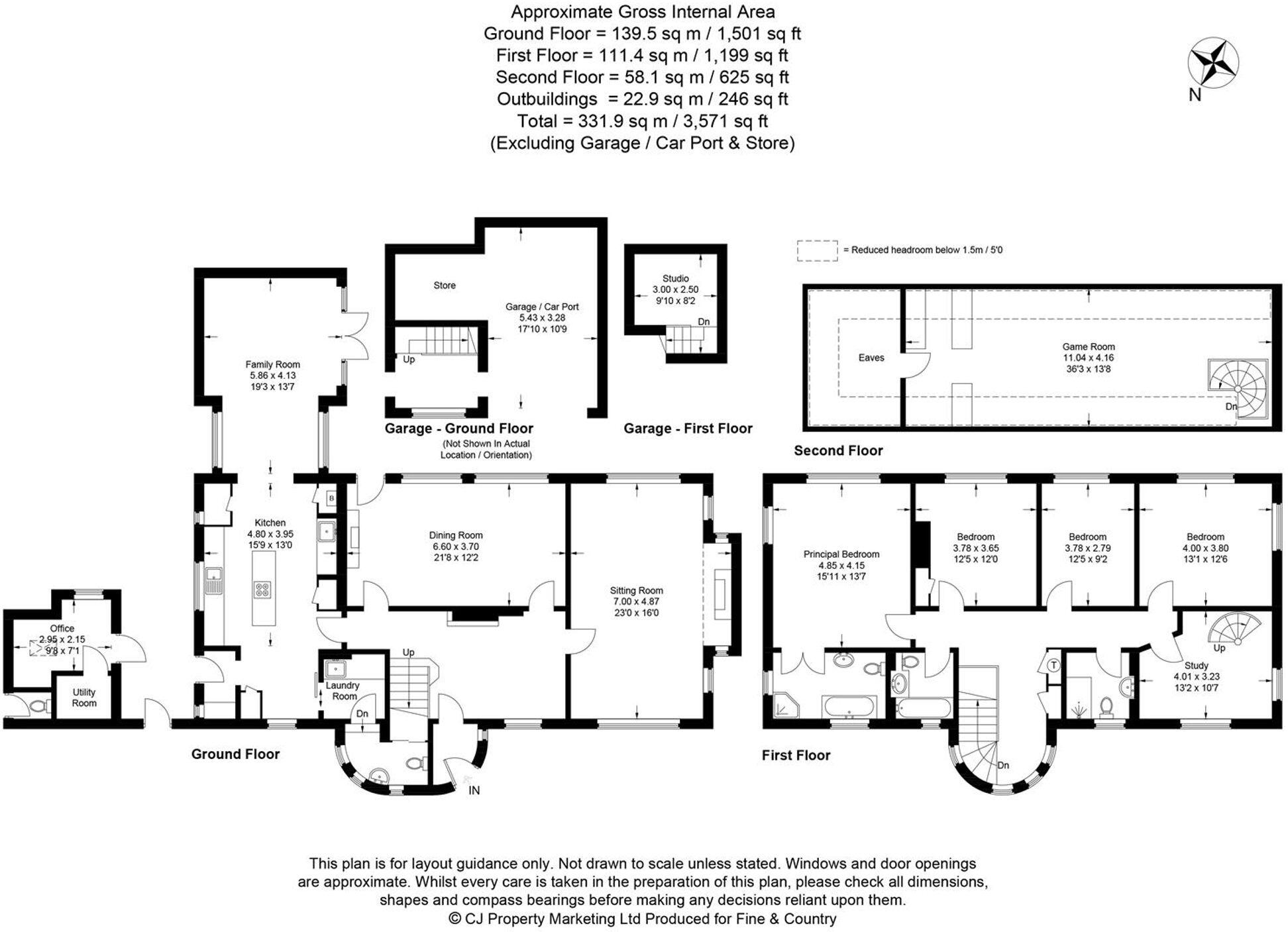 24 Box Lane floorplan