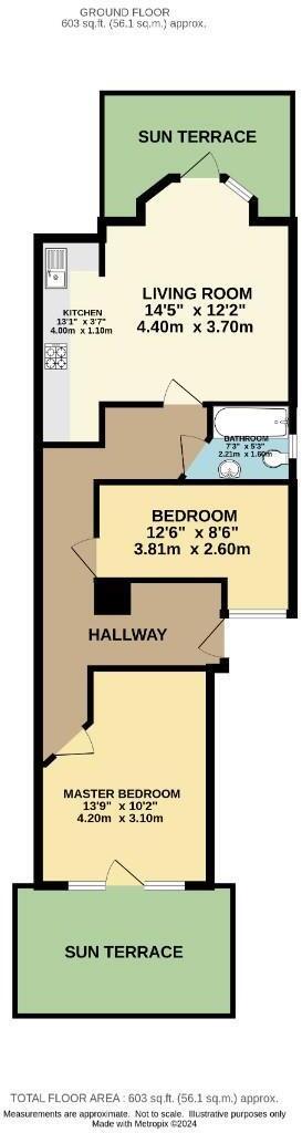 Central Road, West Didsbury floorplan