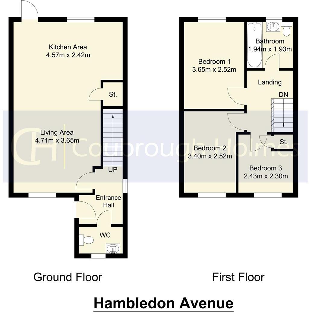 Hambledon Avenue, Bierley, Bradford floorplan