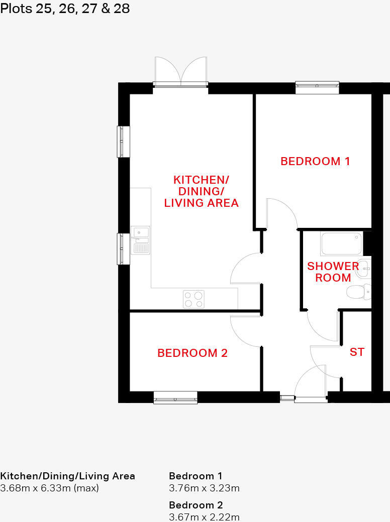 Cork Lane,
Glen Parva,
Leicester,
LE2 9JR floorplan
