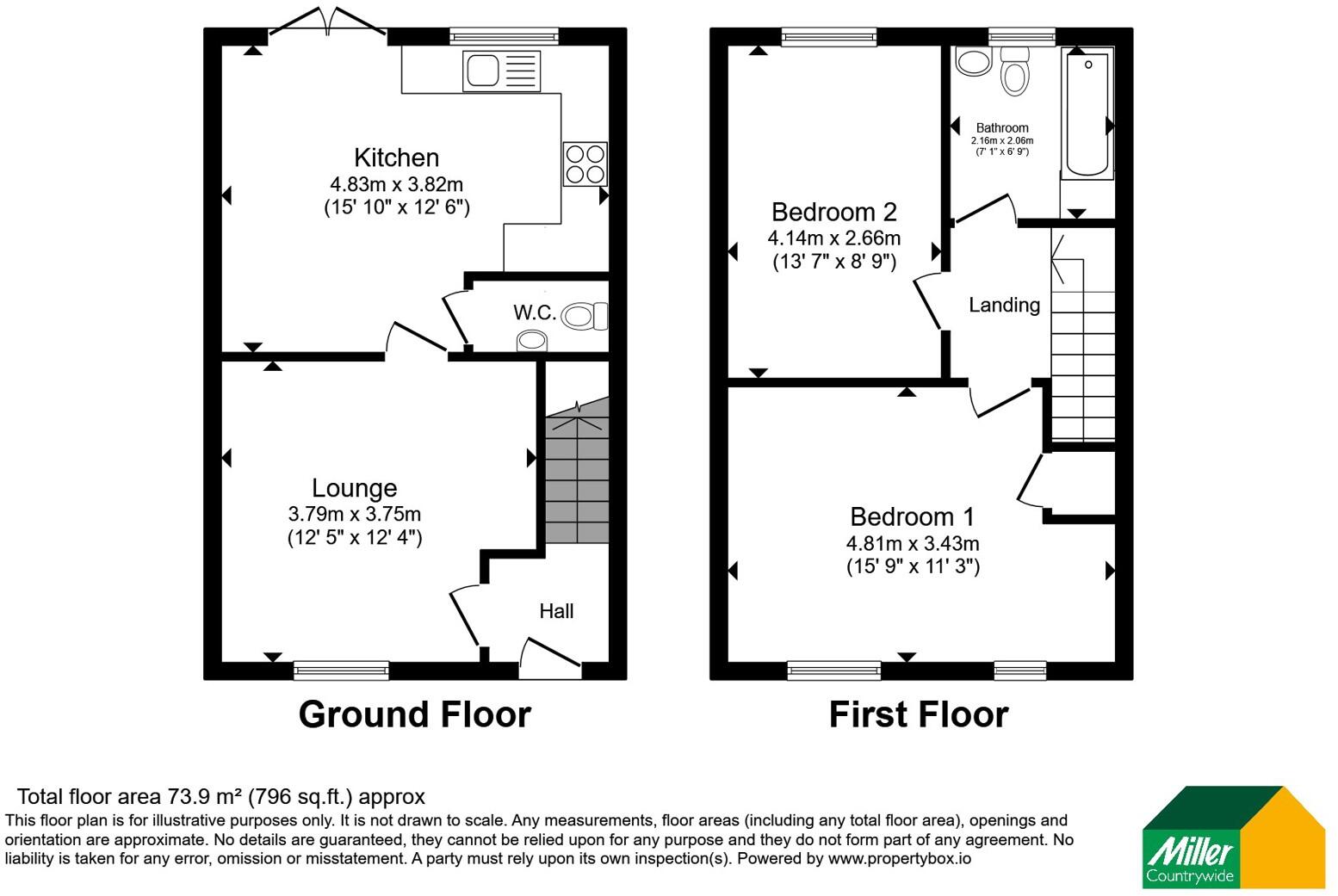 Rubble Cove Avenue, St. Eval, Wadebridge, Cornwall, PL27 floorplan