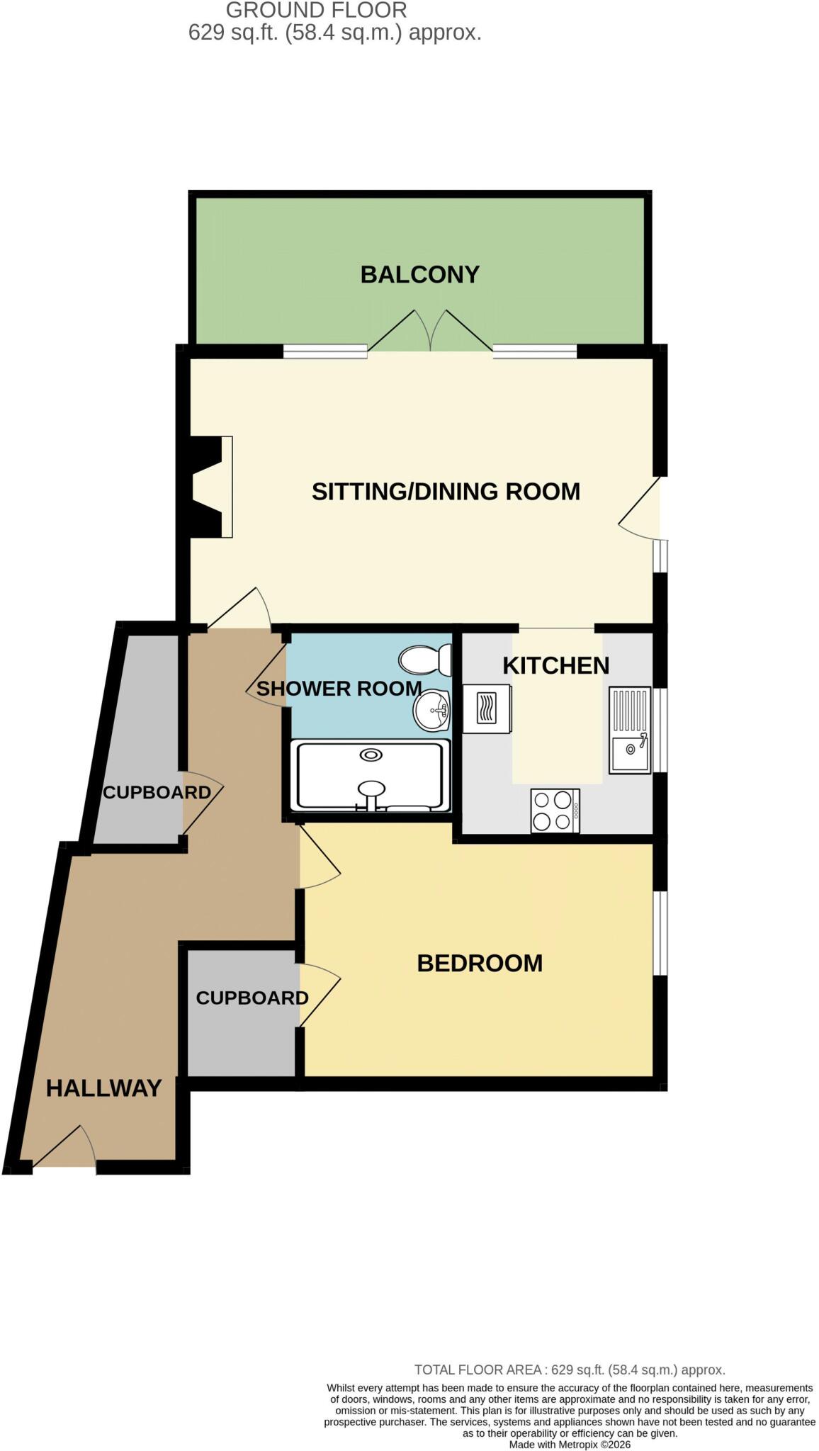 Tangier Way, Taunton floorplan