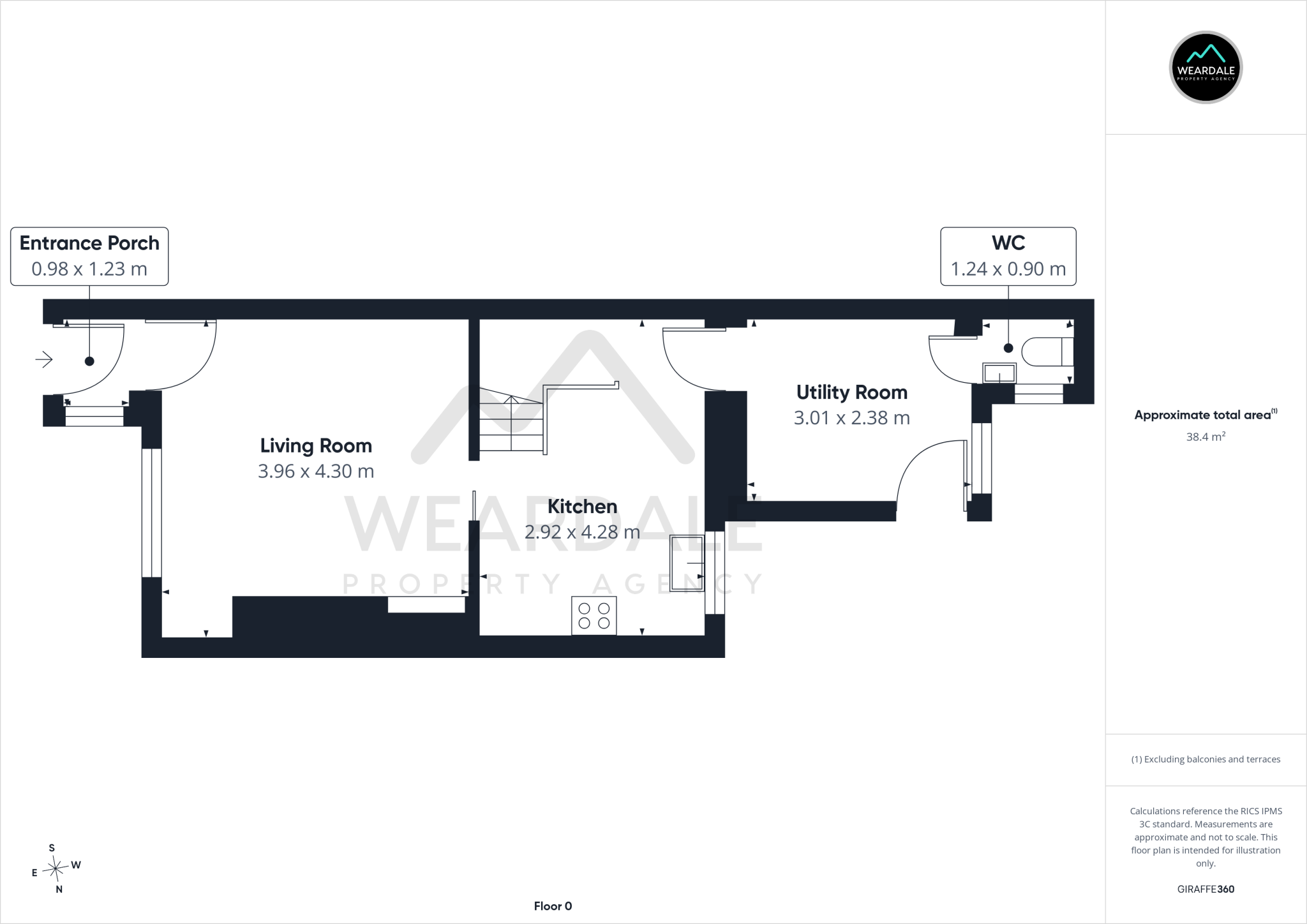 Lister Terrace, Wolsingham, Durham floorplan