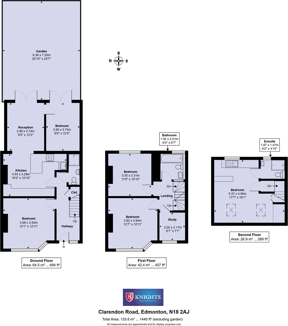 Clarendon Road, London, N18 floorplan