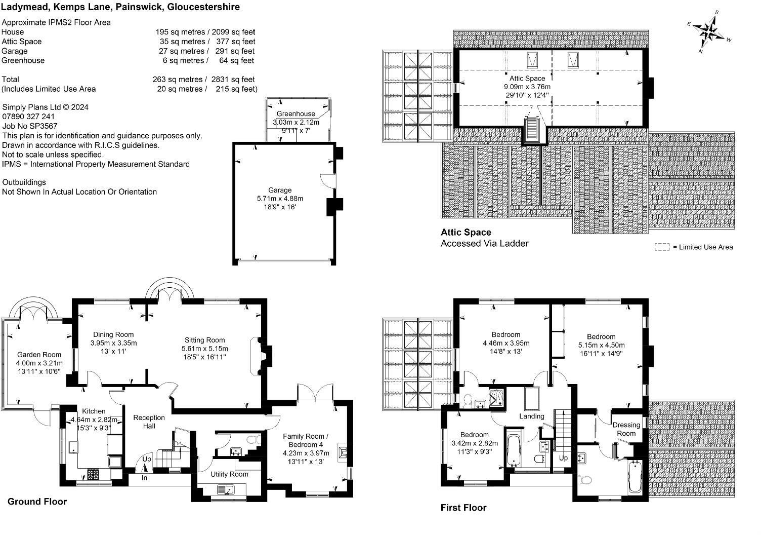 Kemps Lane, Painswick floorplan
