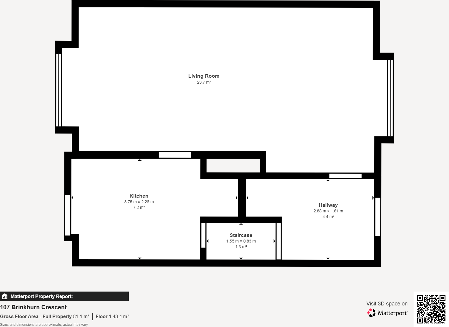Brinkburn Crescent, Houghton Le Spring, DH4 floorplan