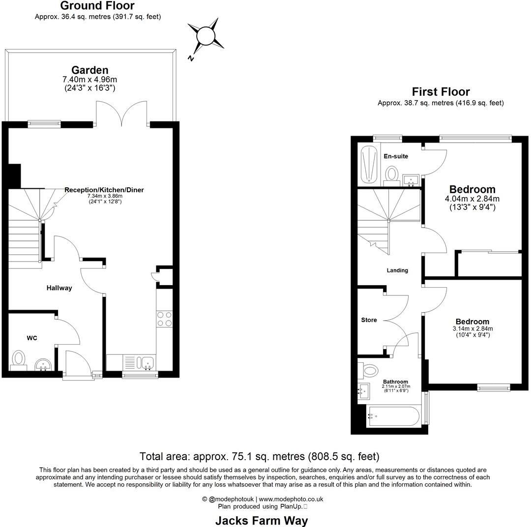 Jacks Farm Way, Highams Park floorplan