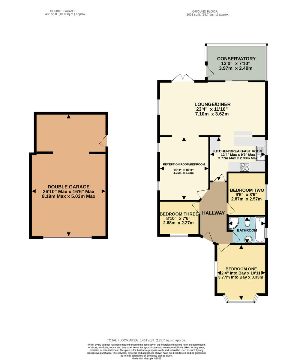 Weldon Avenue, Bournemouth, BH11 9 floorplan