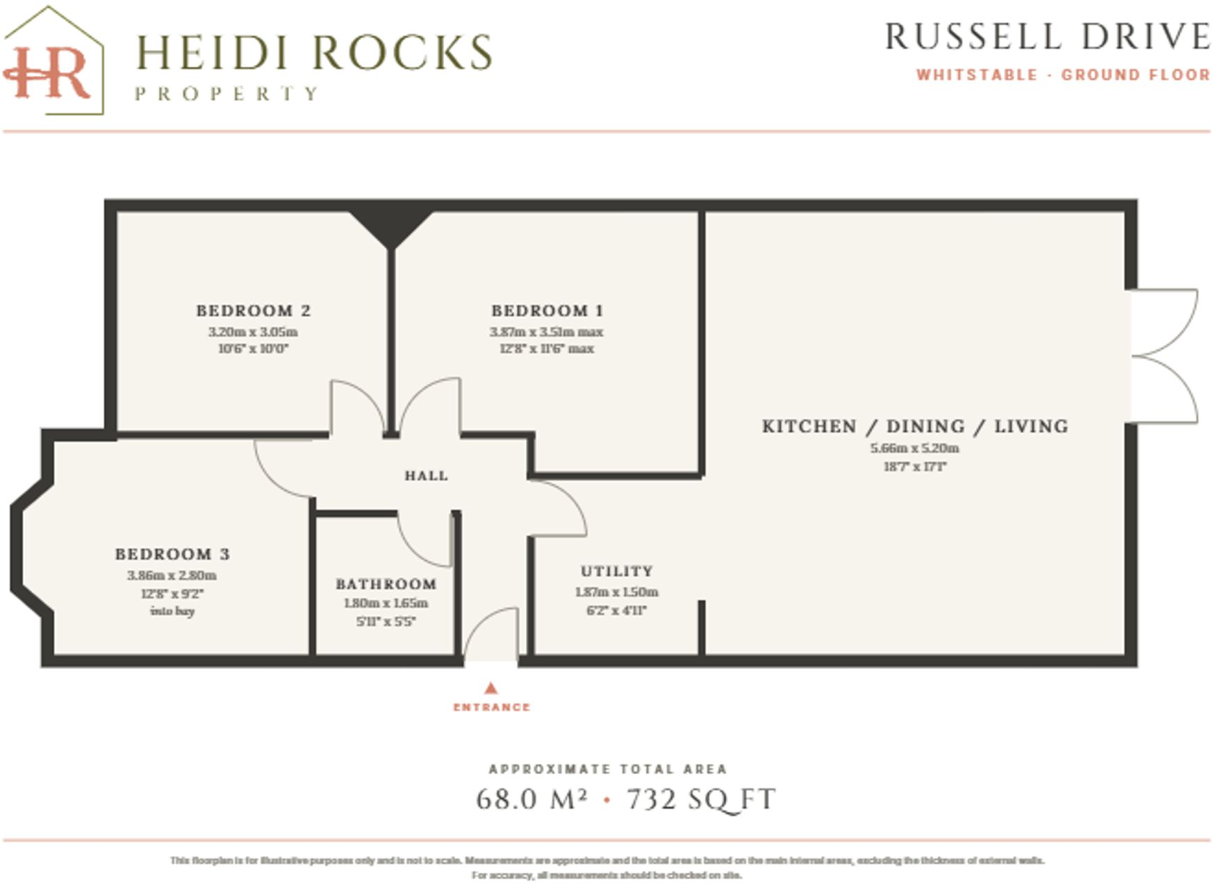 Russell Drive, Whitstable, CT5 floorplan