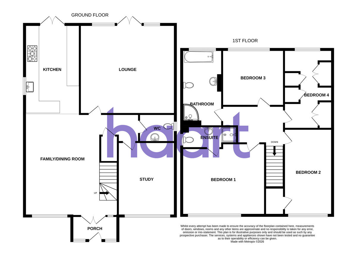 Romney Chase, Hornchurch floorplan