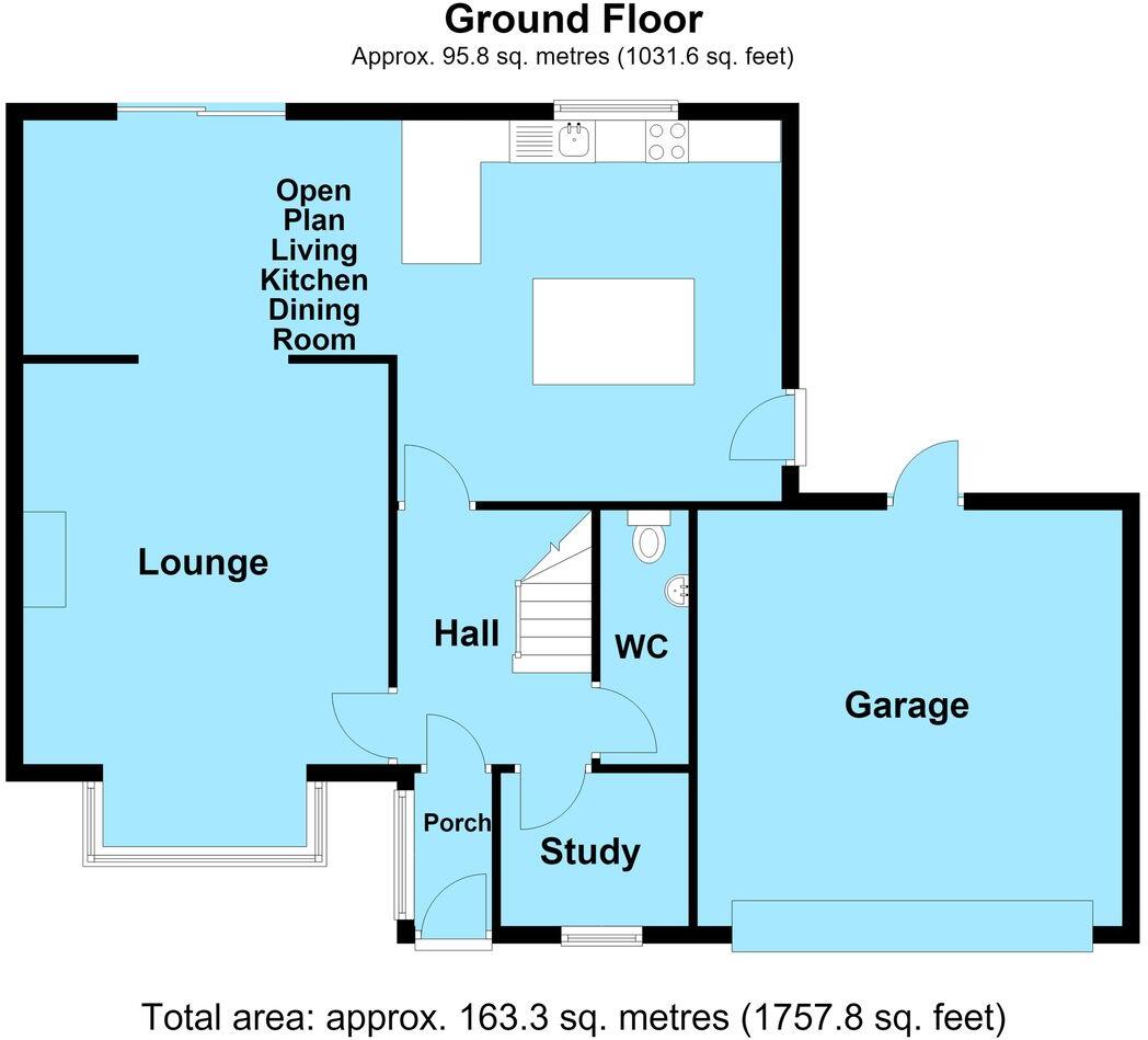 Main Street, Cotesbach, LE17 floorplan