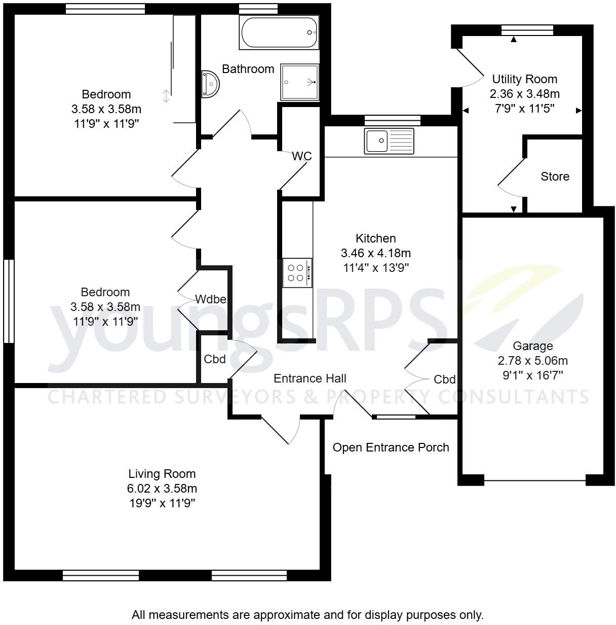 Poplar Crescent, Northallerton, North Yorkshire, DL7 floorplan