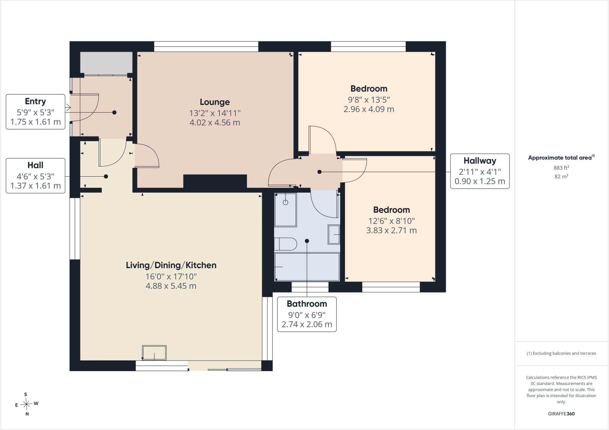 West Close, Darley Abbey floorplan