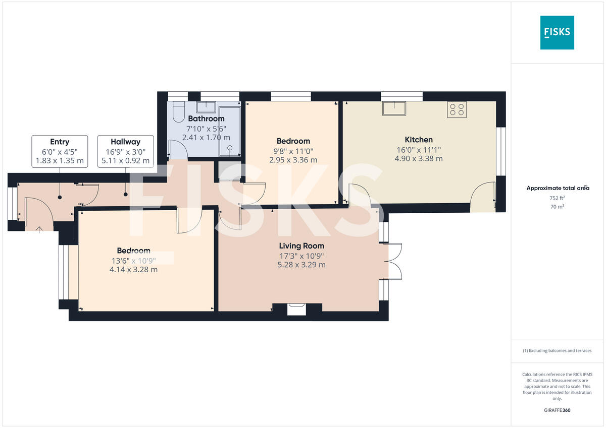 Brooklands Square, Canvey Island, SS8 floorplan