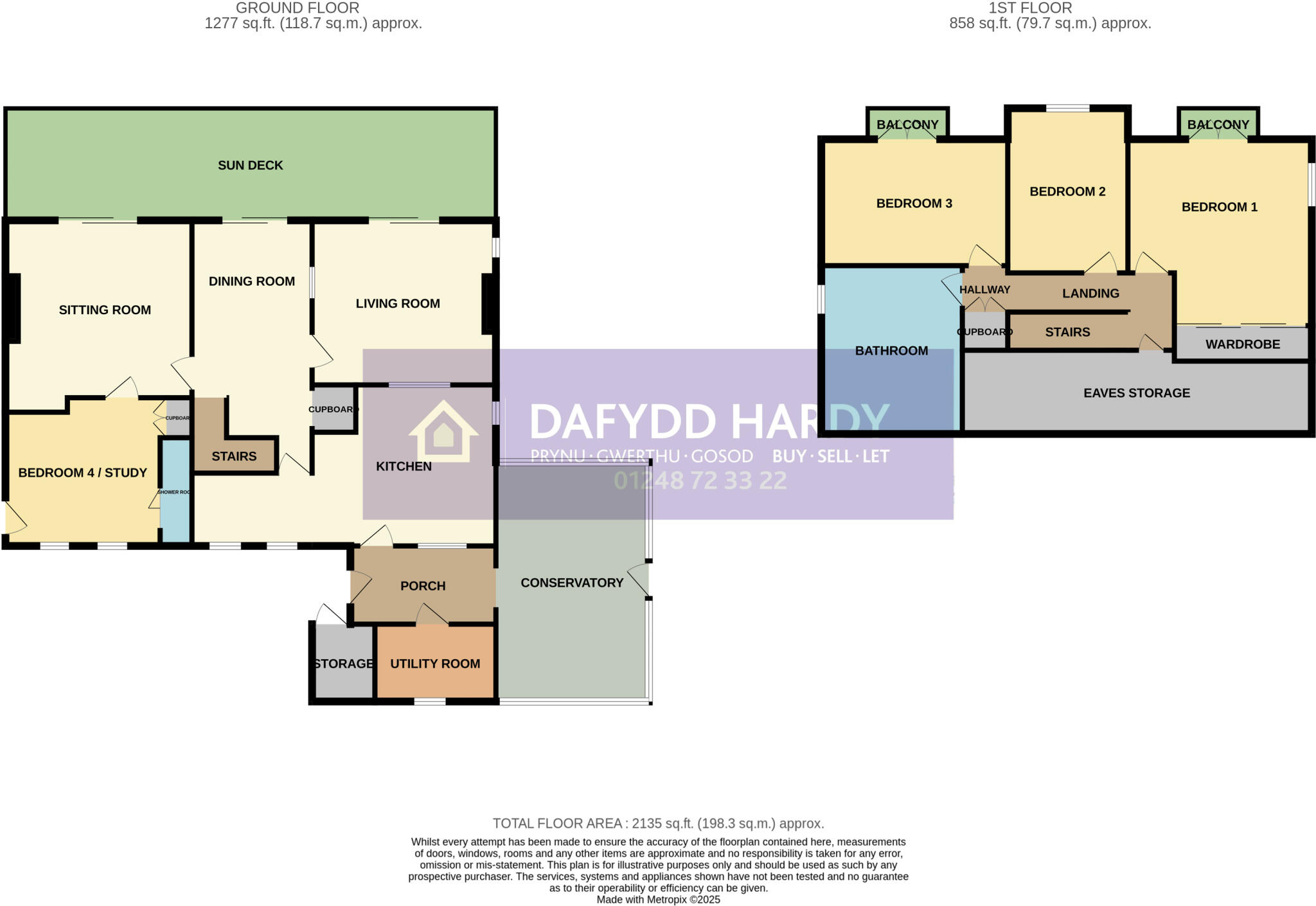 Cadnant Road, Menai Bridge, Isle of Anglesey, LL59 floorplan
