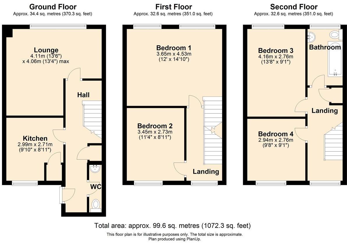 Oberon Court, Shakespeare Road, Bedford floorplan