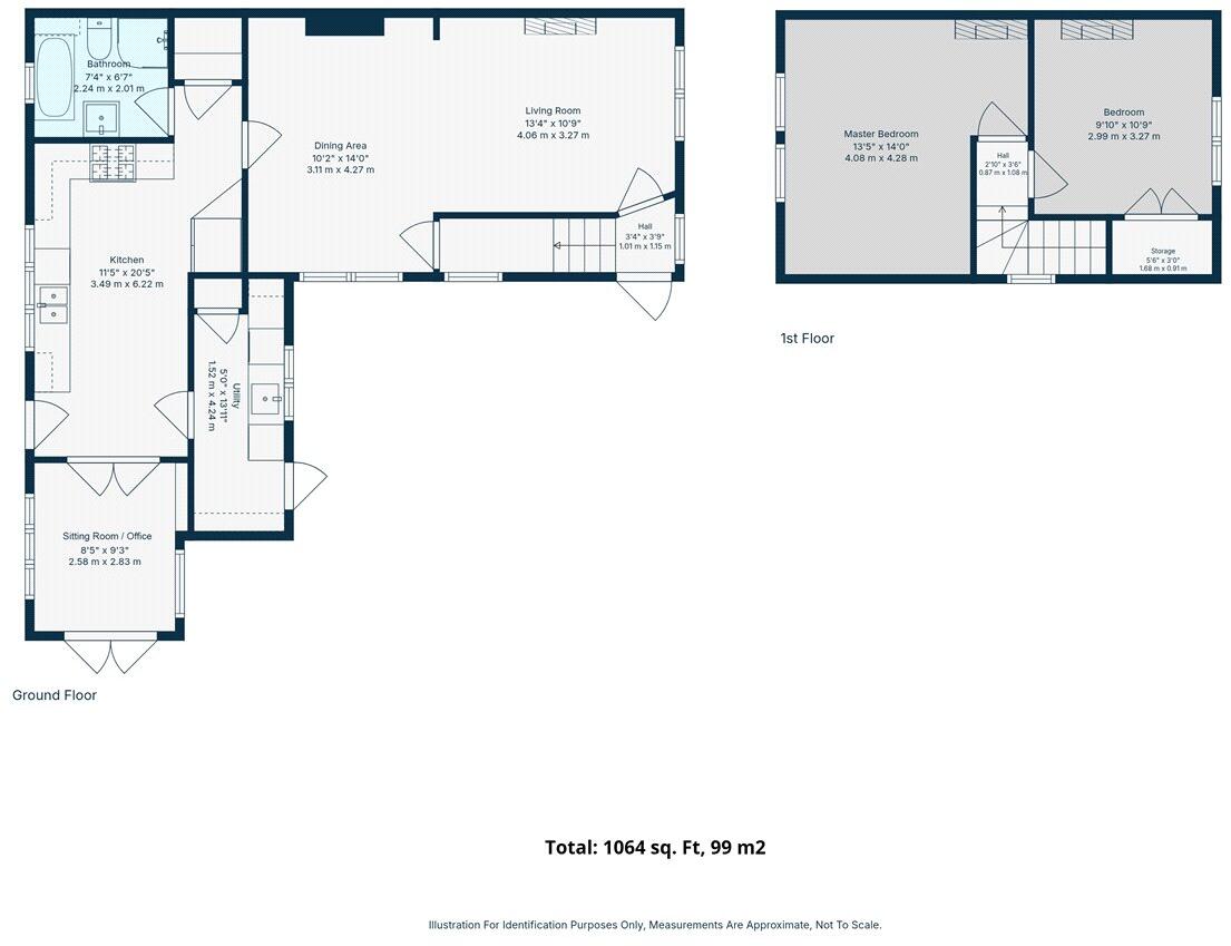 Budbrooke, Warwick, Warwickshire, CV35 floorplan