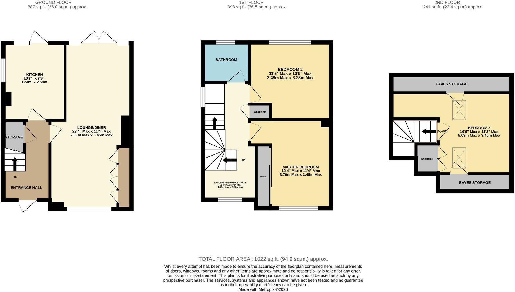 Broadwater Road, Midanbury, SO18 floorplan