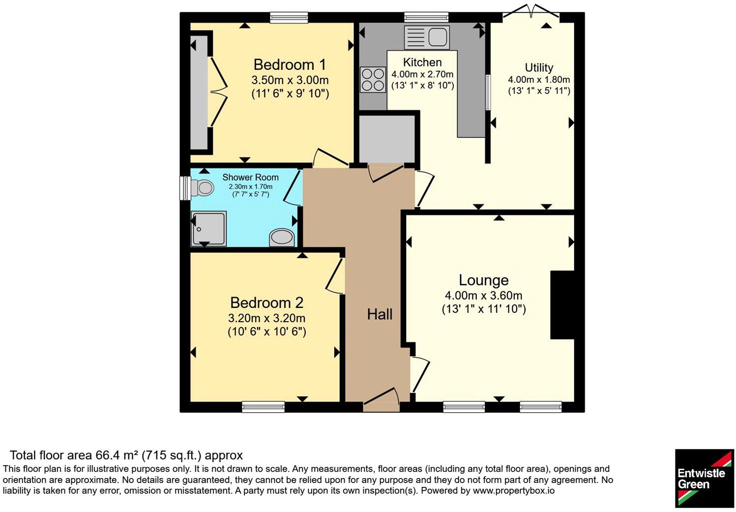 Mosley Walk, Blackburn, Lancashire, BB2 floorplan