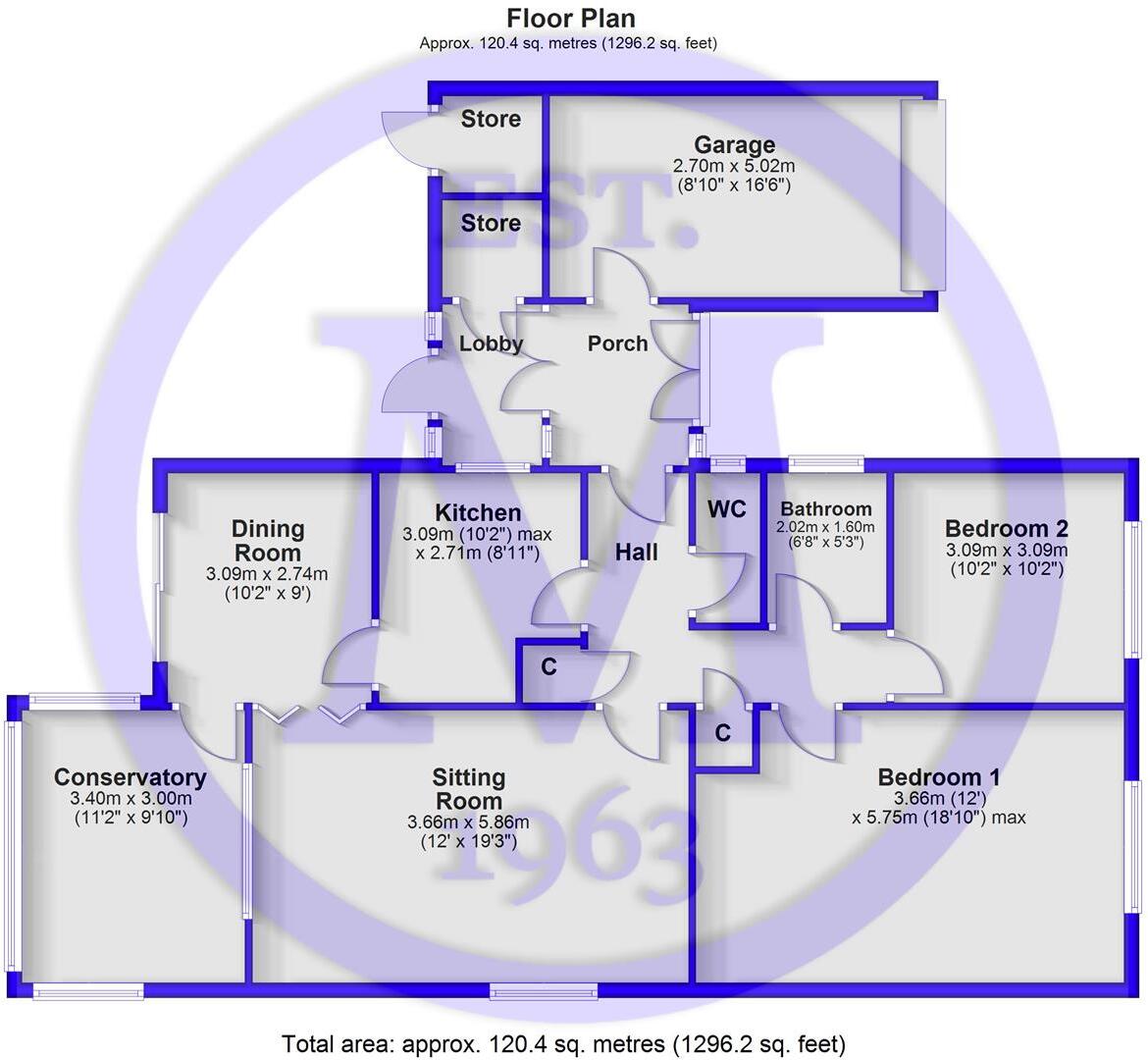 Holmhurst Avenue, Highcliffe On Sea floorplan