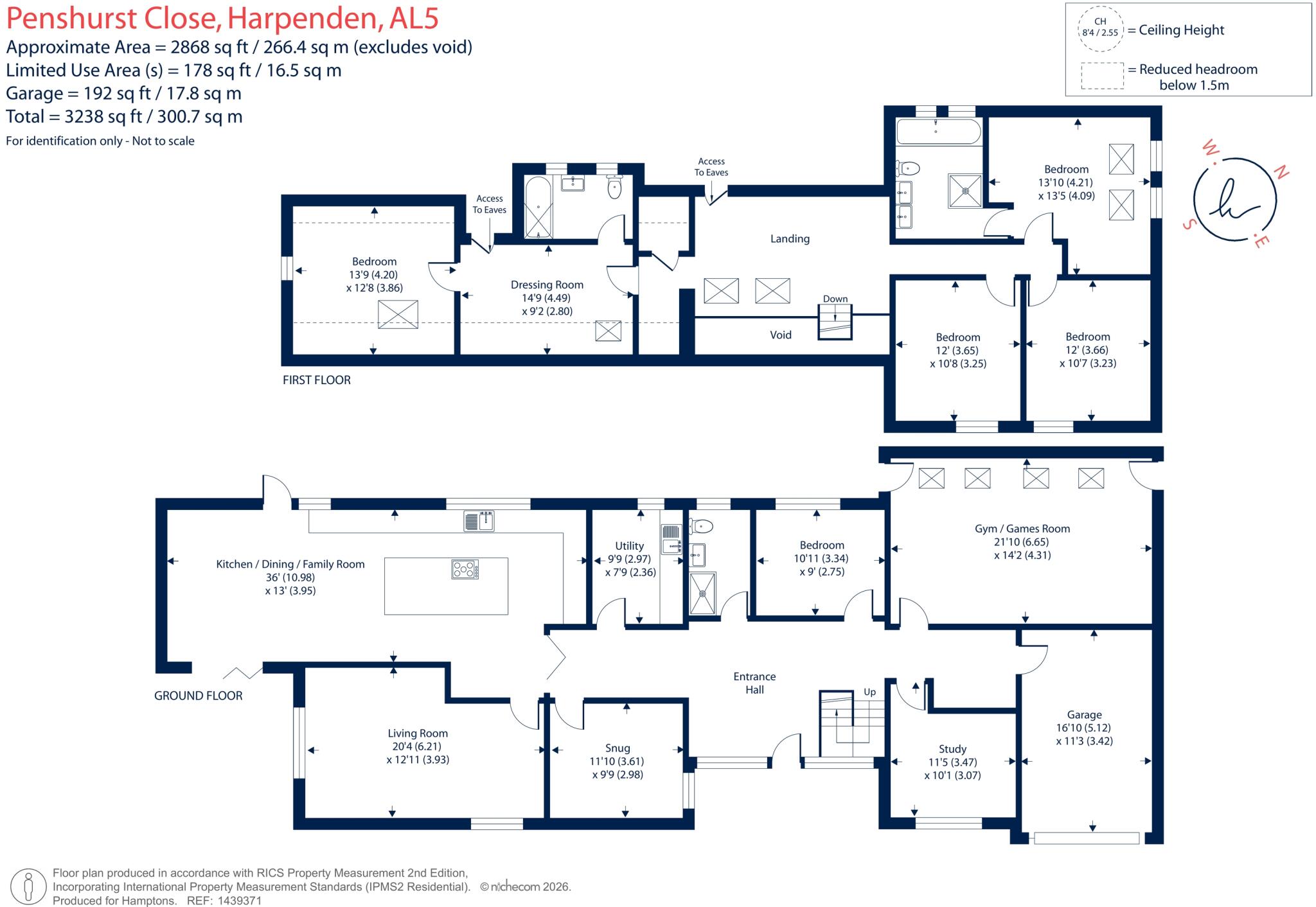 Penshurst Close, HARPENDEN, AL5 floorplan