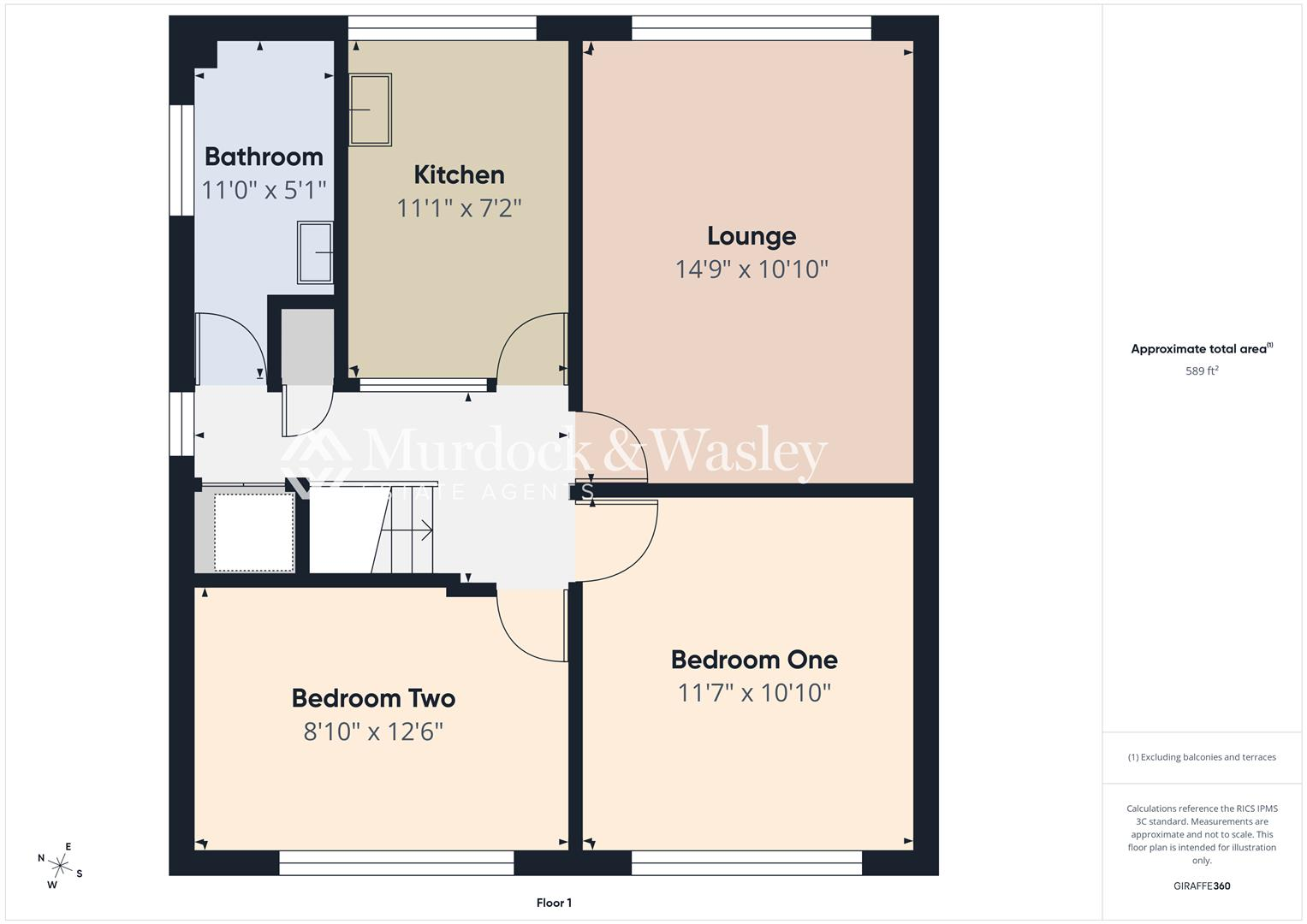 Stirling Way, Tuffley, Gloucester floorplan