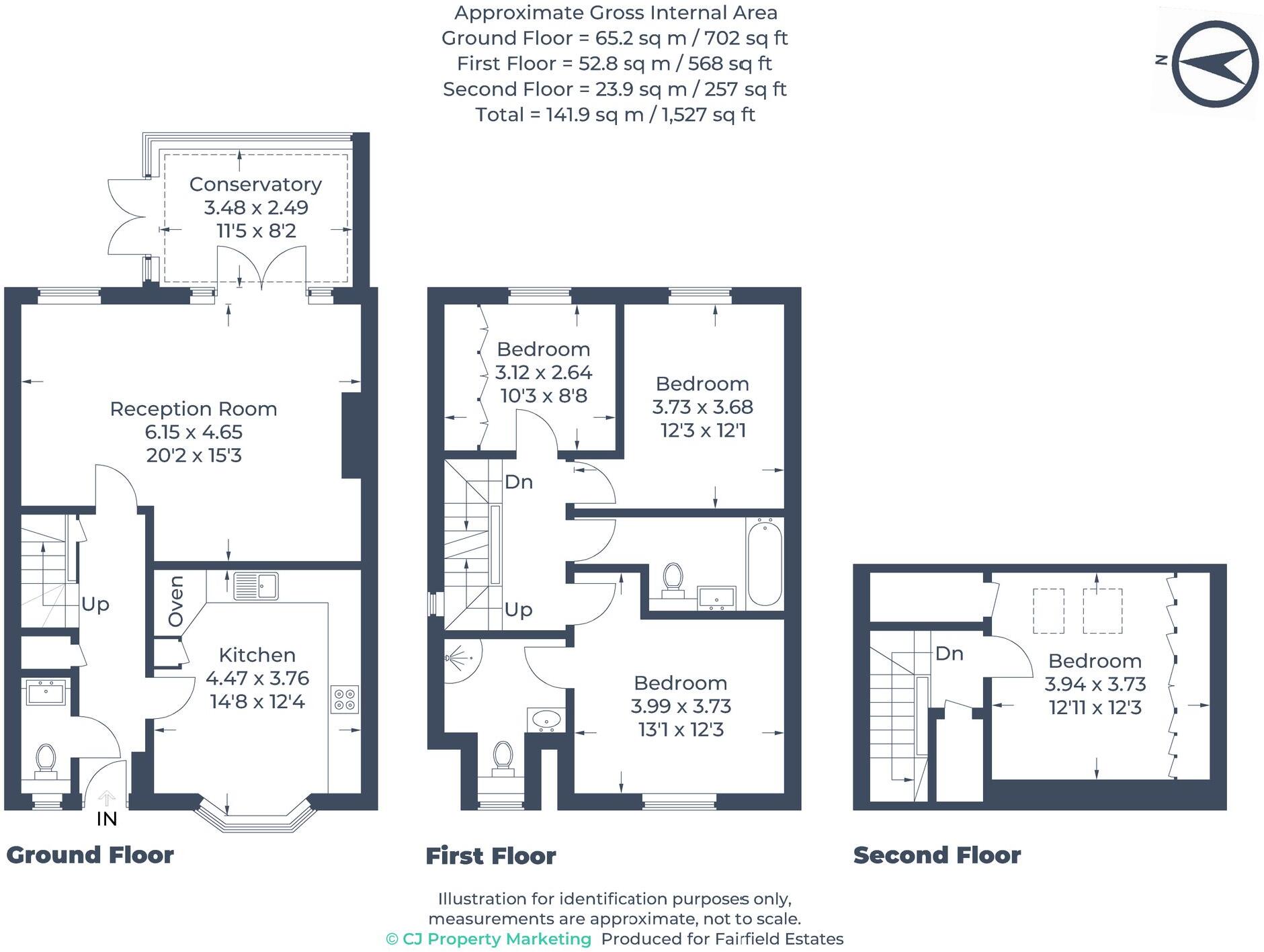 Vivian Gardens, Oxhey Hall, Watford, Herts, WD19 4PG floorplan