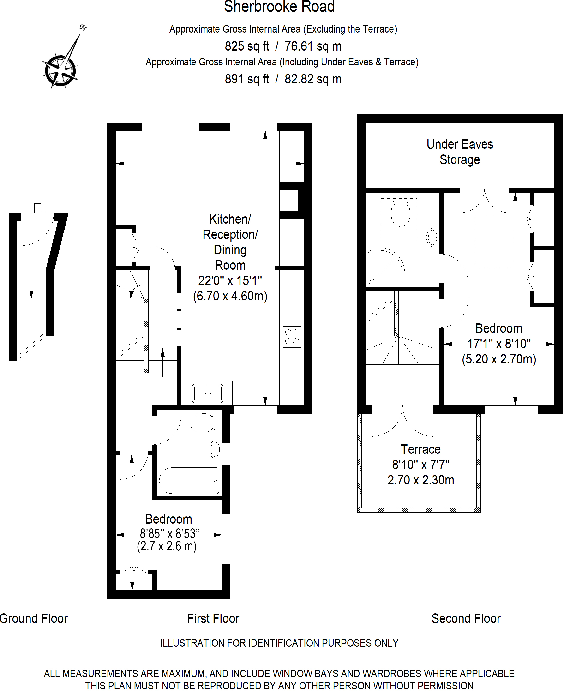 Sherbrooke Road, Hammersmith And Fulham, London floorplan