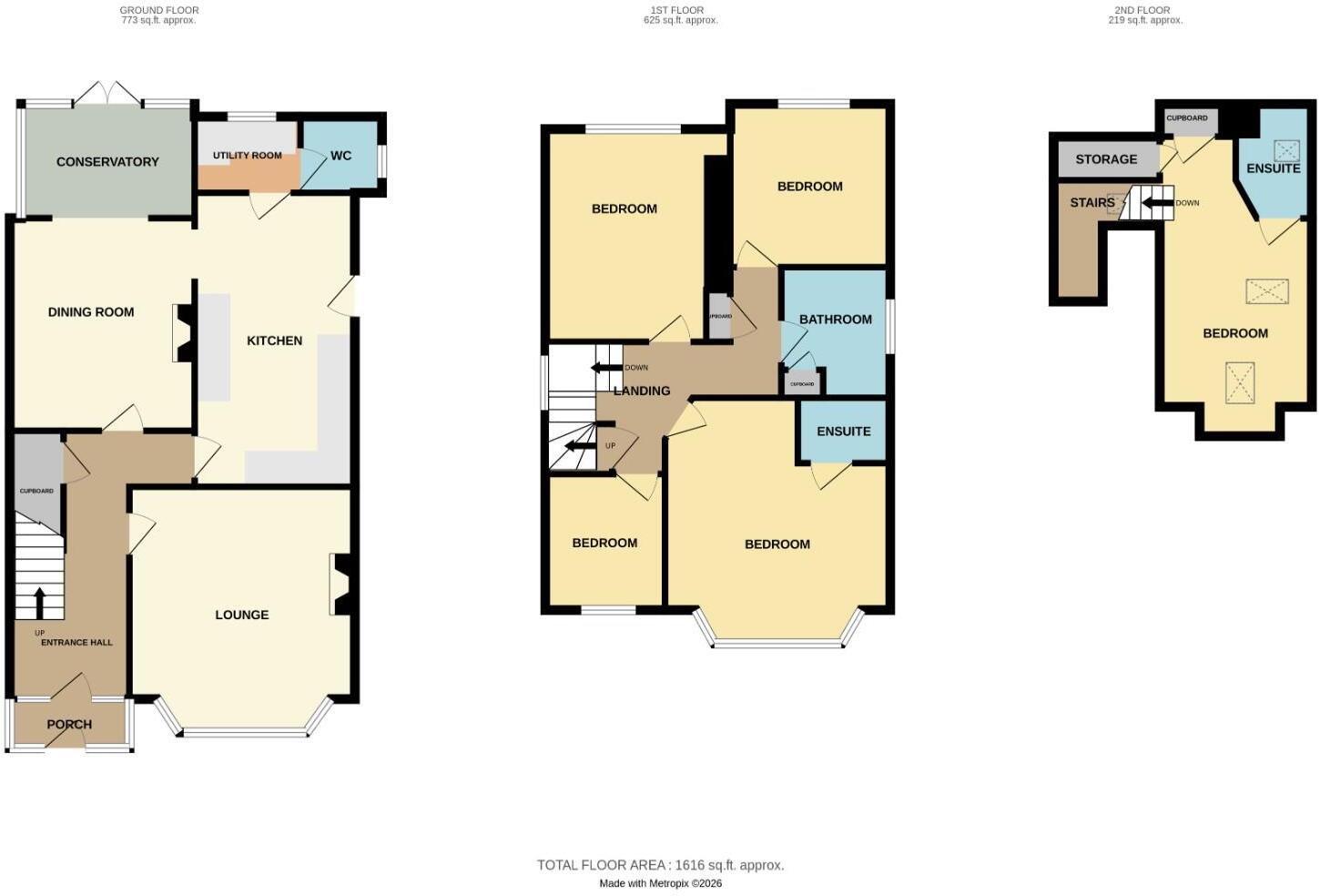 Church Road, Shoeburyness, Southend-On-Sea floorplan