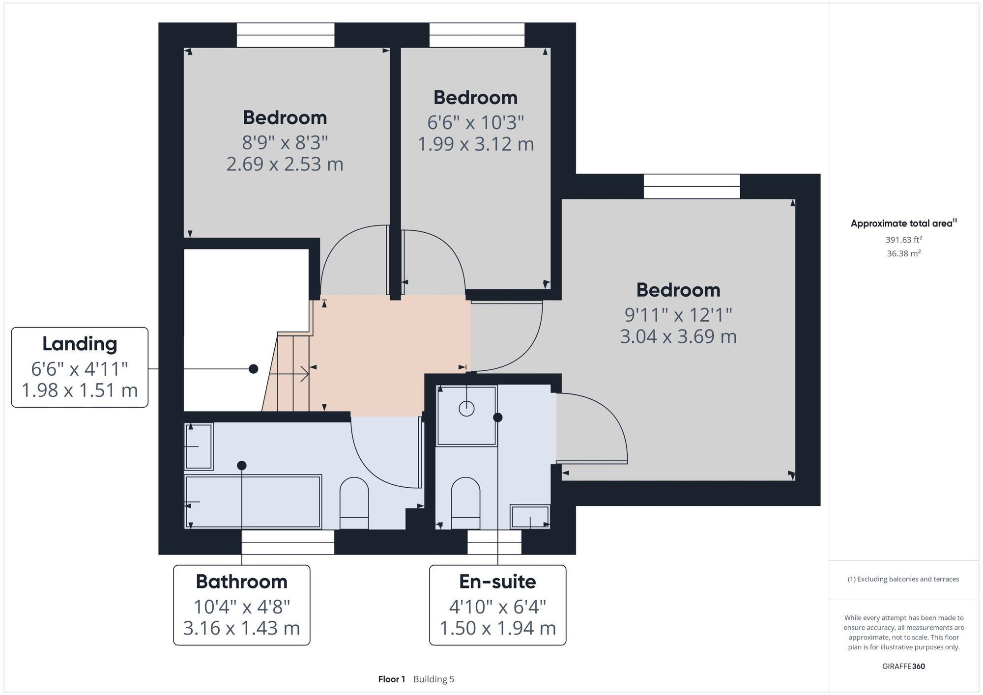 Plot 45, Beeston View, Tattenhall floorplan