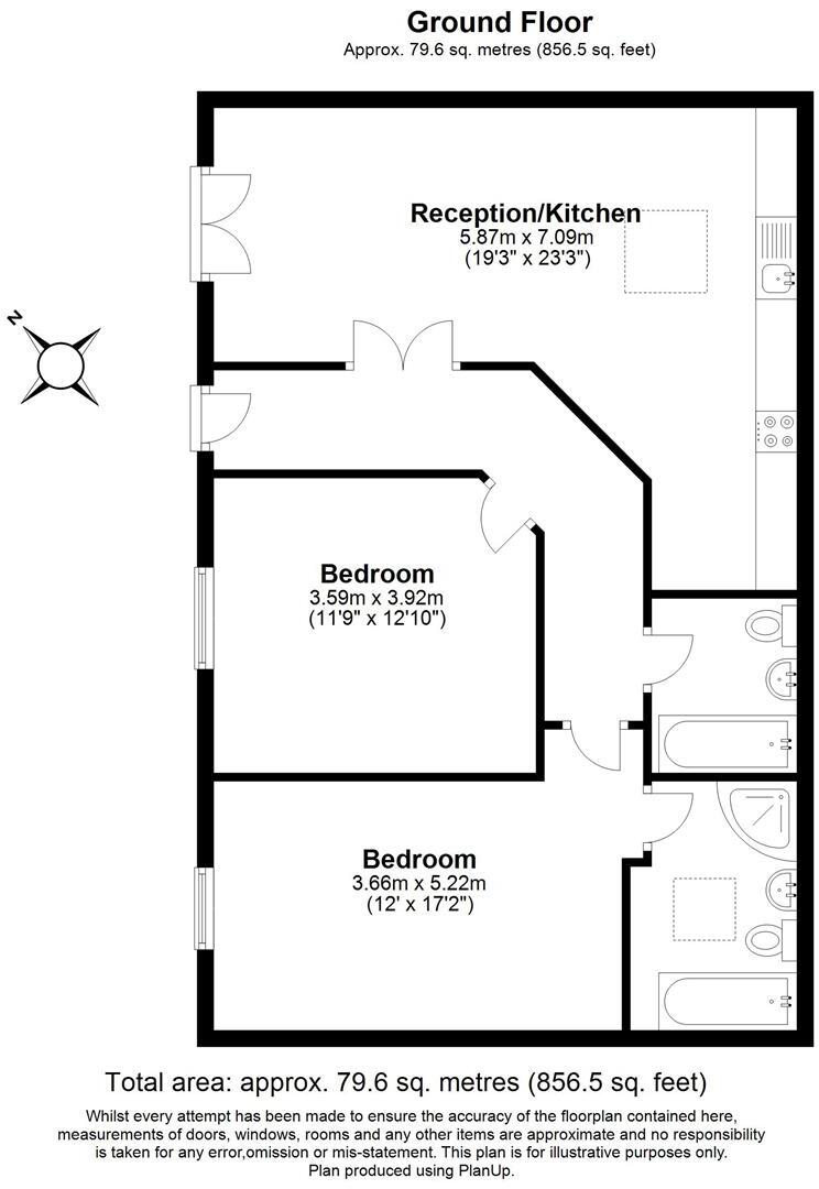 Ravenscroft Road, Beckenham BR2 floorplan