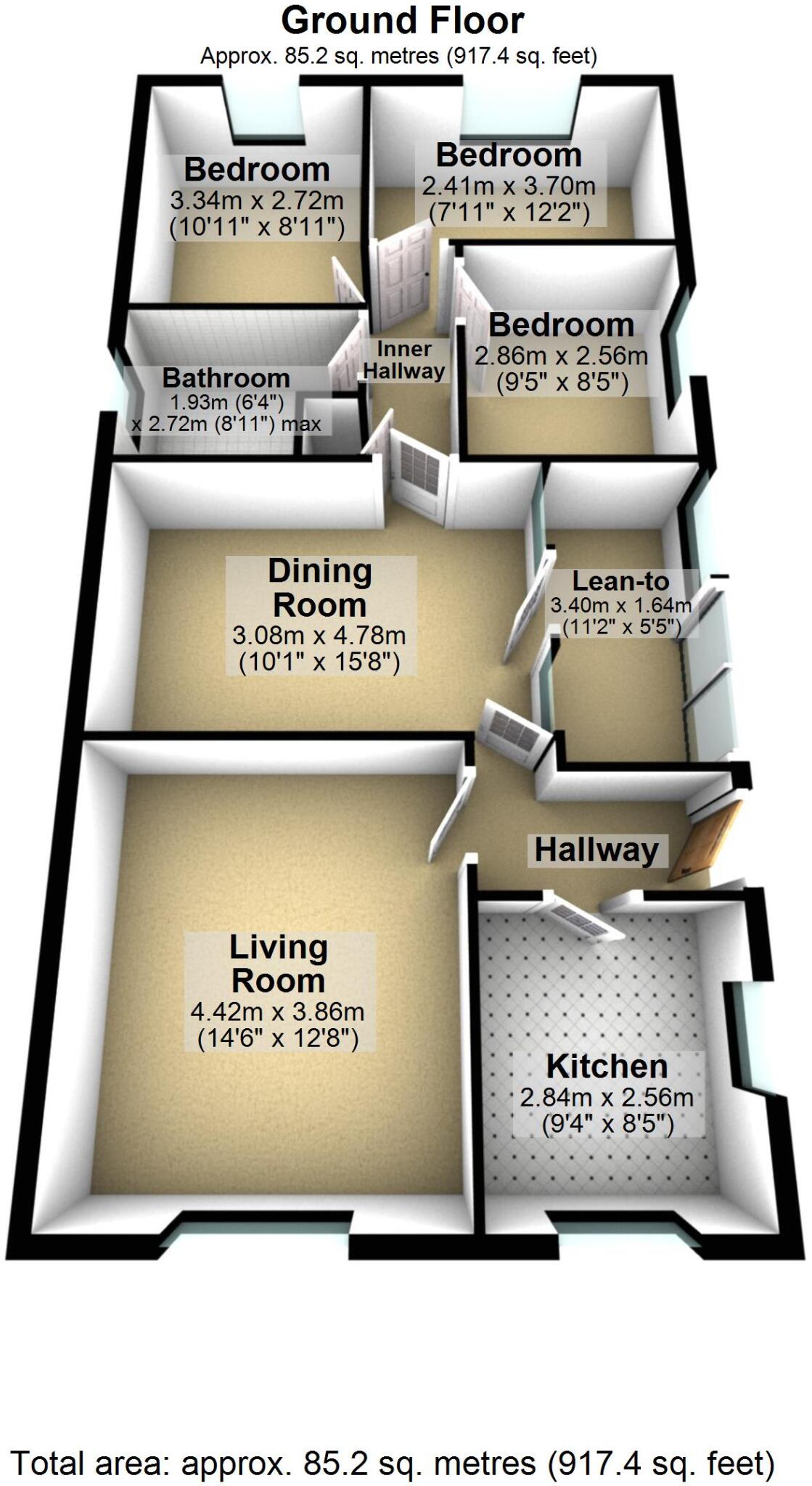 Swallow Drive, Bamford, Rochdale, OL11 floorplan
