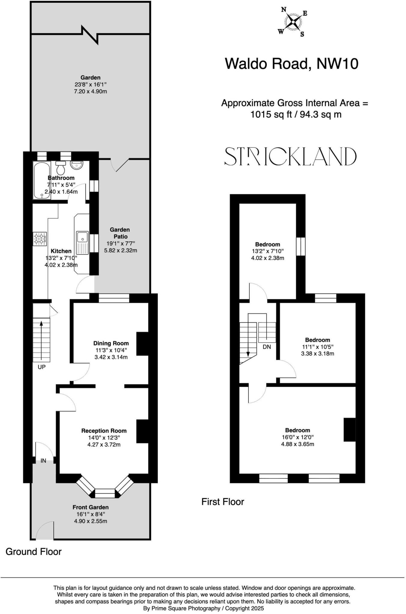 Waldo Road, London NW10 floorplan