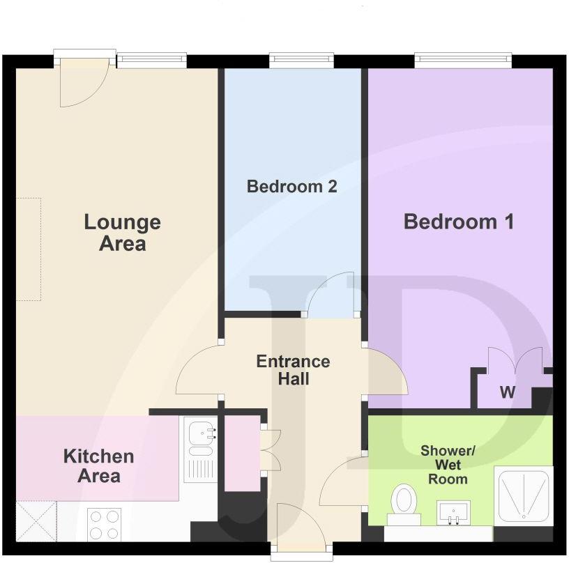 Cathedral Green Court: City Centre floorplan