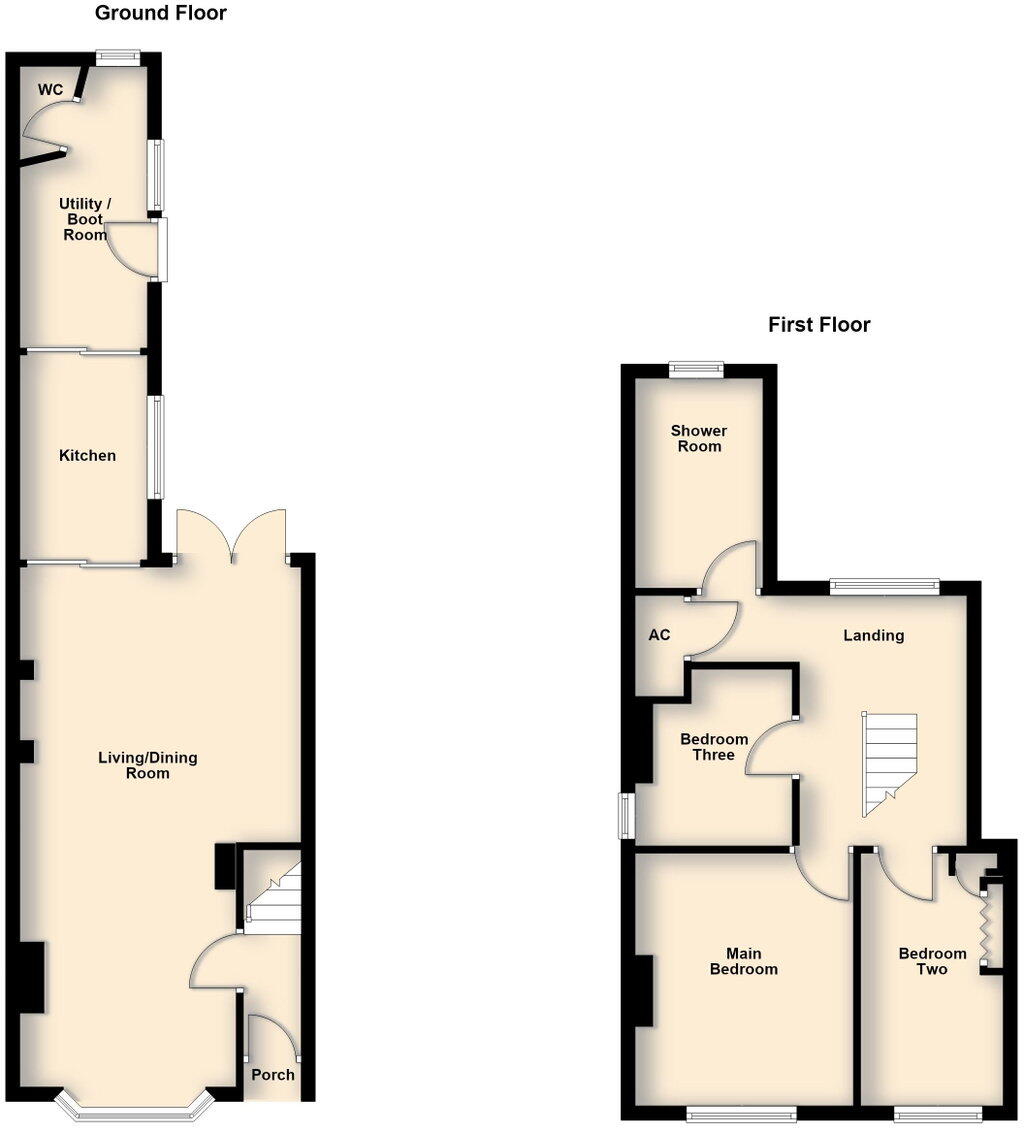Nelson Street, Market Harborough, LE16 9AX floorplan