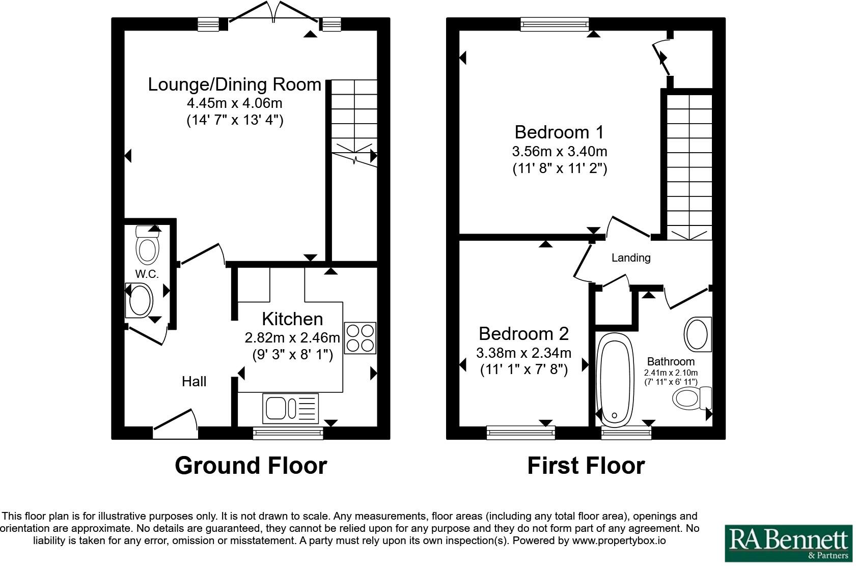 Hereford Road, Leigh Sinton, Malvern, Worcestershire, WR13 floorplan