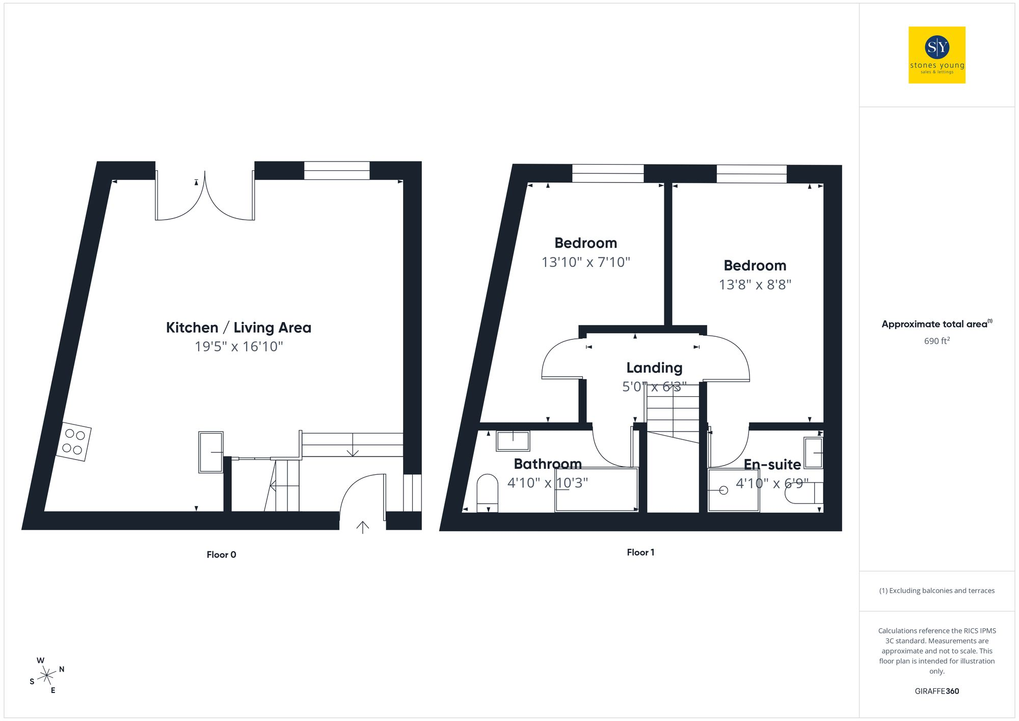 Back Brennand Street, Clitheroe, BB7 floorplan