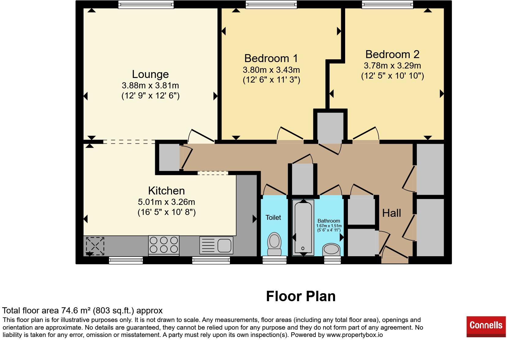 Kingscroft, Welwyn Garden City floorplan