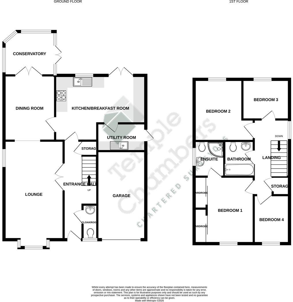 Challinor, Church Langley floorplan