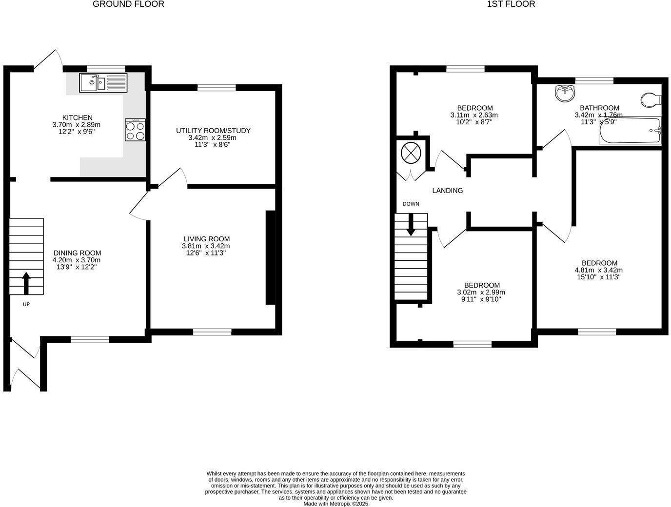 Family home for local buyers, Godolphin Cross floorplan