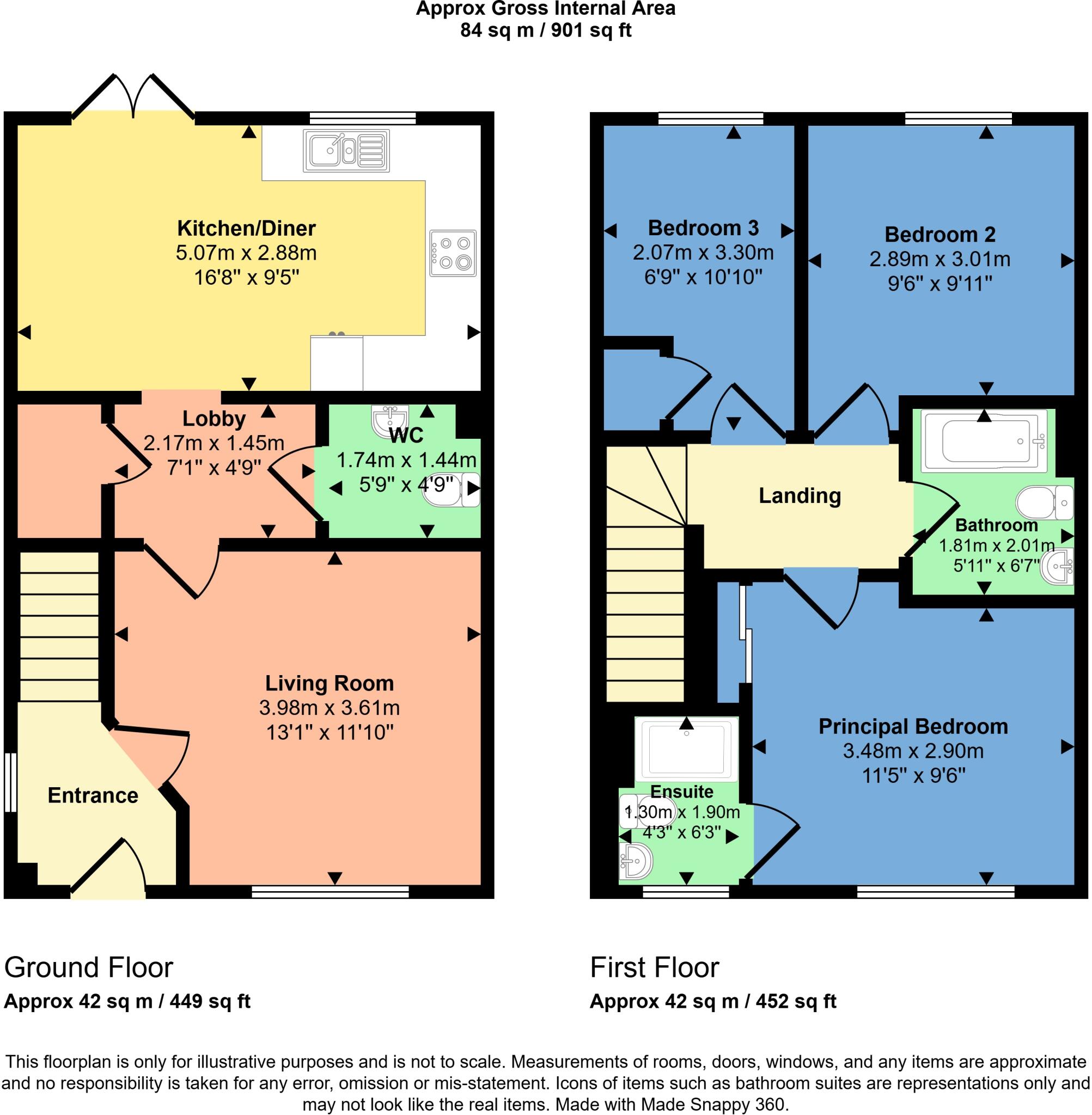 Fulmar Road, Bude, Cornwall, EX23 floorplan