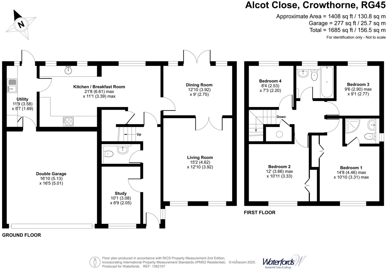 Alcot Close, Crowthorne floorplan