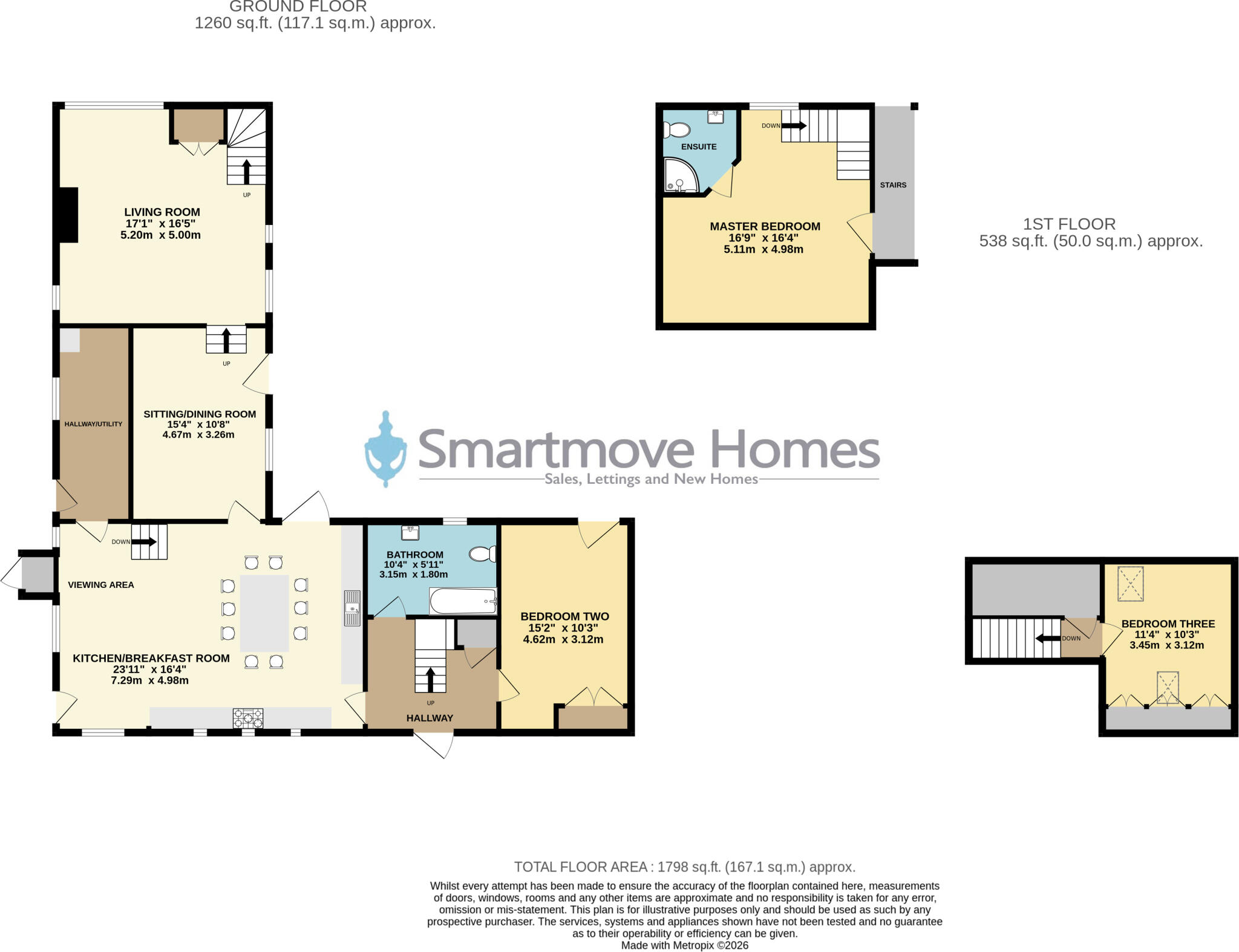 Broadholme, Belper floorplan