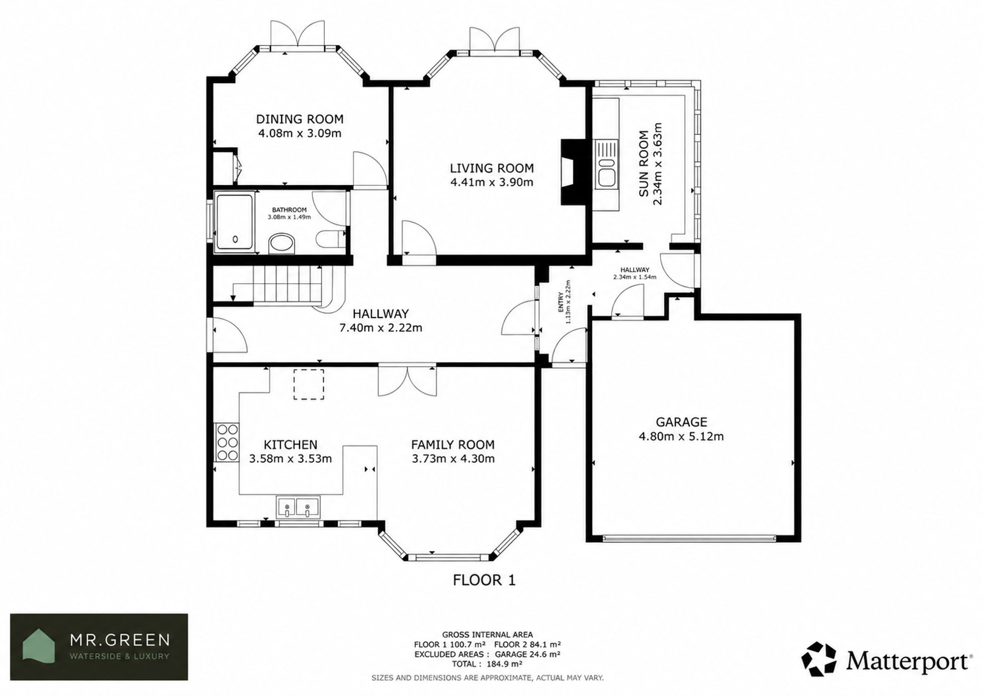 Rotherfield Road, Bournemouth, BH5 floorplan