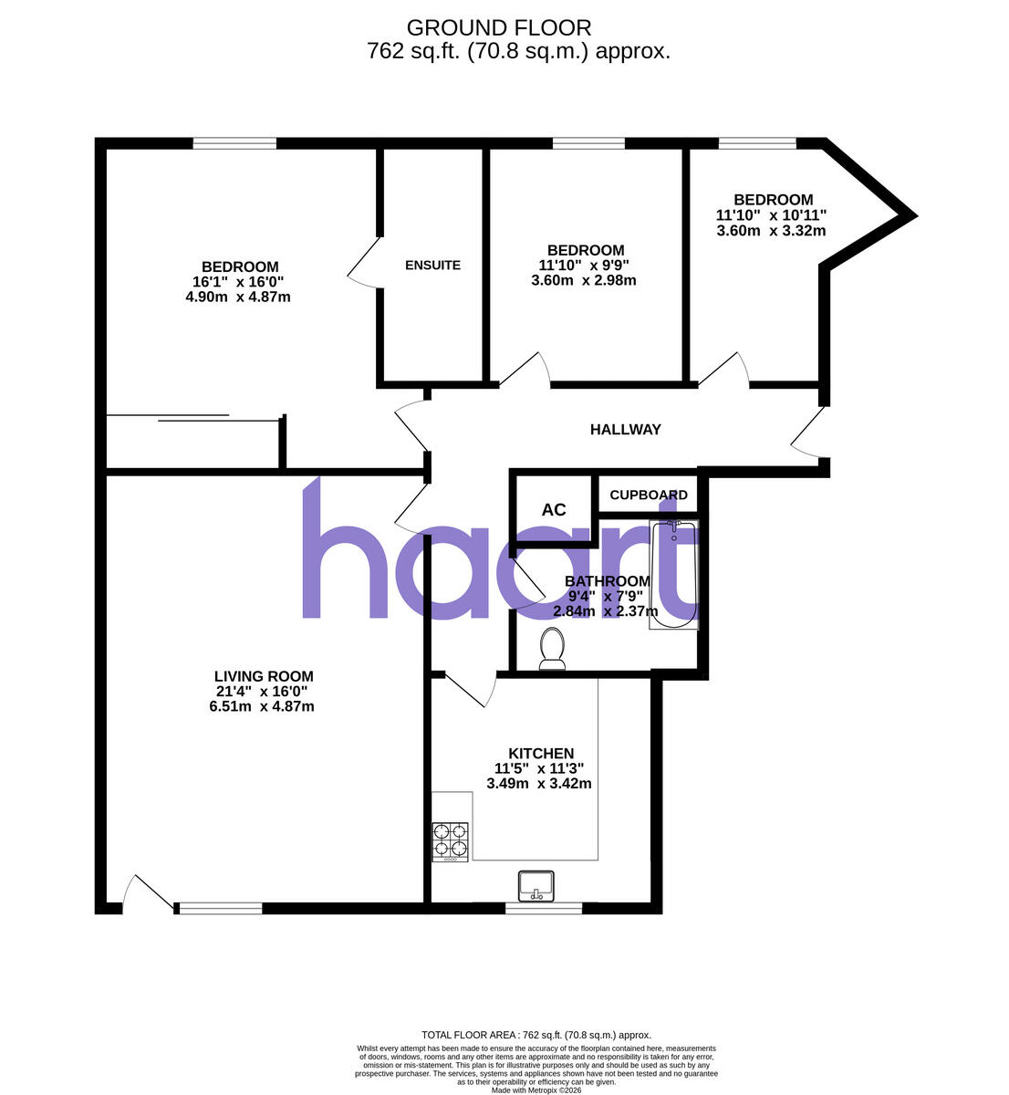 Knights Field, Luton floorplan