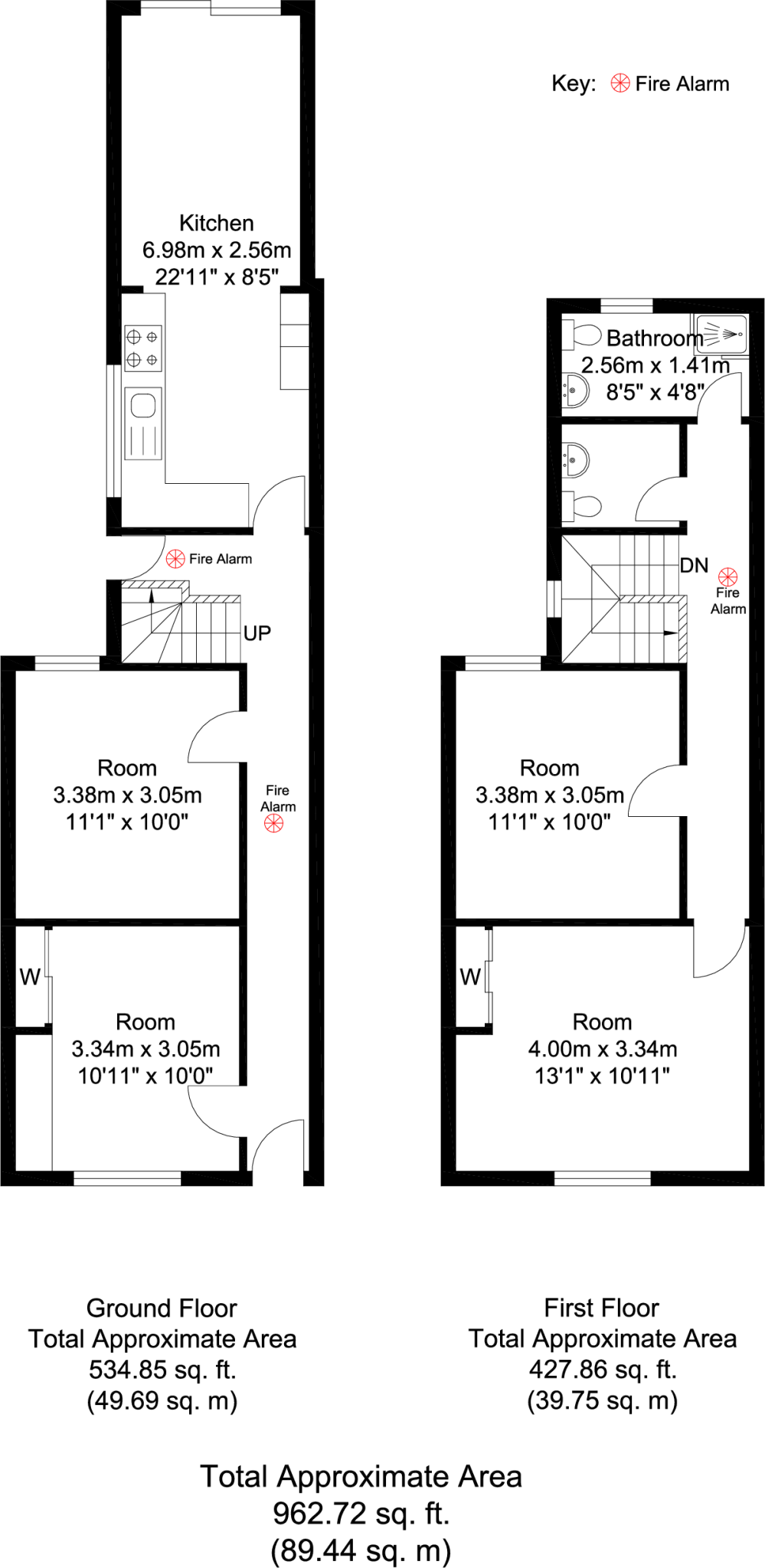 Cleveland Road, Southsea floorplan