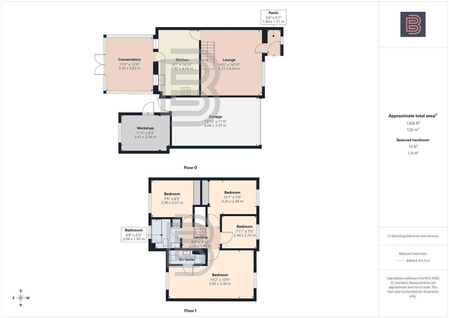 Bracken Drive, Bilton, Rugby floorplan