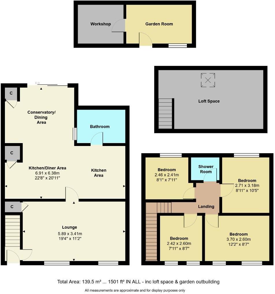 Black-A-Tree Road, Nuneaton floorplan