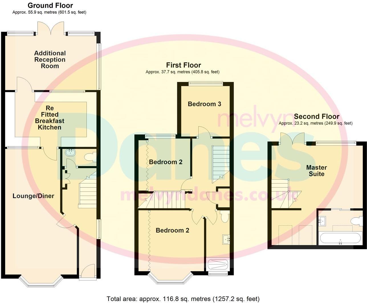 Parkdale Road, Sheldon, Birmingham floorplan