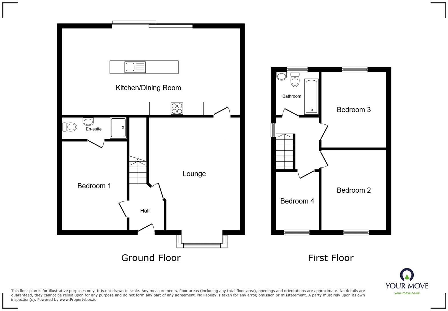 Rothesay Close, Nuneaton, Warwickshire, CV10 floorplan